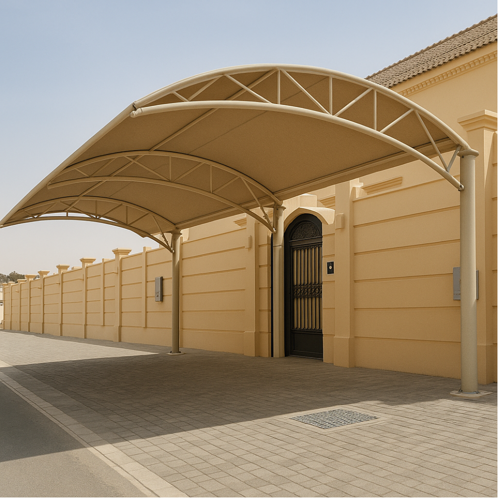 Metal and aluminium structures UAE - steel fabrication