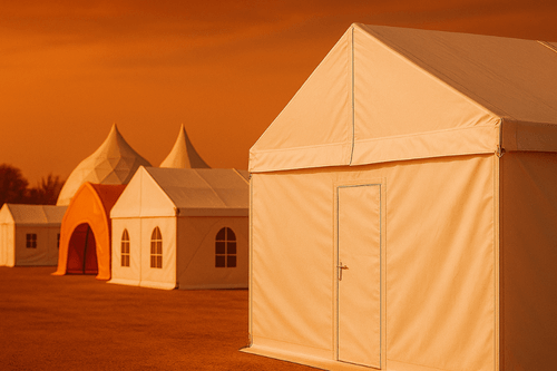 Arch design car parking shade UAE